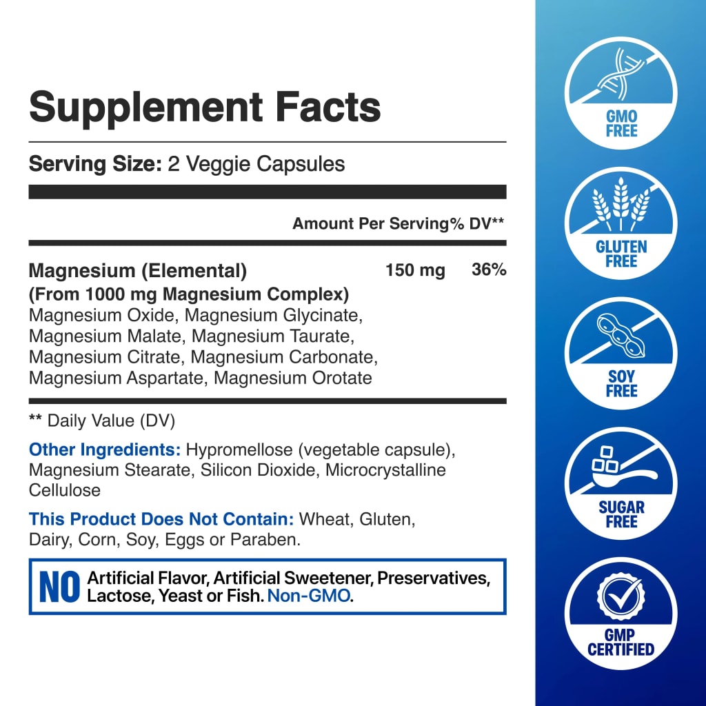 8-in-1 magnesium complex
